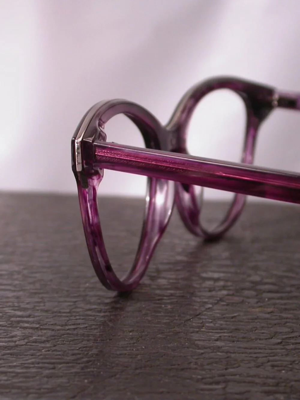 Erkers Craft Optical Purple Clear Fashion Eyeglasses Frames